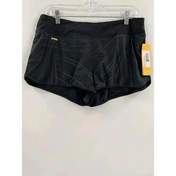 LOLE Run-Up Shorts UPF 50+ Quick Dry Stretch Form BLACK Large NEW W TAGS - Picture 2 of 15